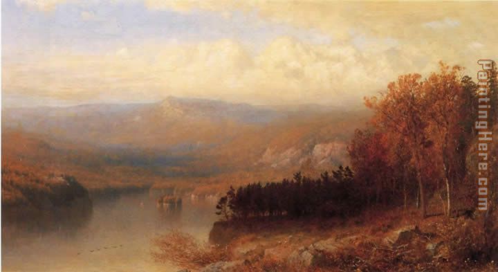 Alexander Helwig Wyant Adirondack Scene in Autumn